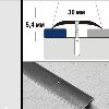 Порог полукруглый А39 39х5,4 мм Алюминий