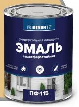 Эмаль ПФ-115 PROREMONTT, бежевый, Л-С