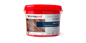 Клей Homakoll 888 STP (10 кг) паркетный, гибридный однокомпонентный