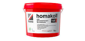 Клей Homakoll 148 Prof (28 кг) для коммерческого ПВХ-линолеума, морозостойкий