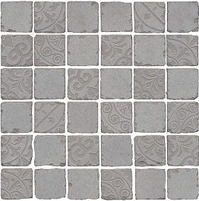 Декор Kerama Marazzi SBM004/DD640220 Про Фьюче серый мозаичный 30x30x0,9