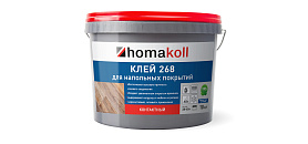 Клей Homakoll 268 (1 кг) для гибких напольных покрытий, морозостойкий