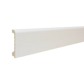 Напольный плинтус ТД Меридиан P2-100 N с тиснением, 15х80х2400 мм, 1 м.п.