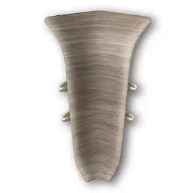 Угол наружный для плинтуса Идеал Классик-70, К-П70-Нк 211 Дуб рустик, 70 мм