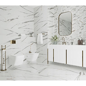 Плитка настенная Primavera Синьорина DC15-01 Декор 01 карвинг 30x90 (1.08м²/уп), 1 кв.м.