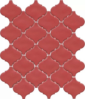 Керамическая мозаика Kerama Marazzi Марокканская коллекция Арабески Марокко KM2630M0061N красный матовый 26x30x0,7 (0.59 м²/уп), 1 кв.м.