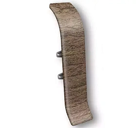 Соединитель для плинтуса Идеал Классик-85, К-П85-С 291 Орех, 85мм