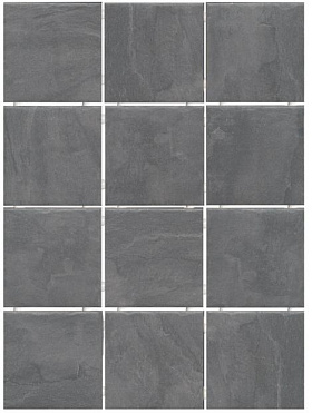 Керамическая плитка Kerama Marazzi 1300H Дегре серый темный, полотно 29,8х39,8 из 12 частей 9,8x9,8x7, 1 кв.м.