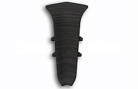 Угол внутренний для плинтуса Идеал Классик-70,К-П70-В 302 Венге черный, 70 мм