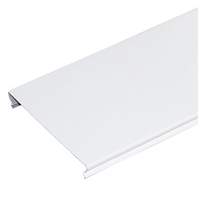 Рейка потолочная Grand Line 150 мм, белая матовая, L= 4 м (толщина 0,4 мм)