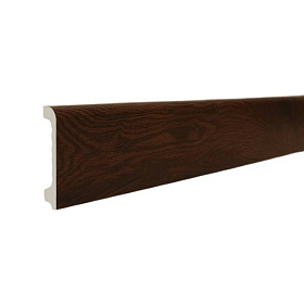 Напольный плинтус ТД Меридиан P2-133 гладкий, 15х80х2400 мм, 1 м.п.