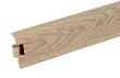 Напольный плинтус Идеал Классик К-П55п (пластиковый с кабель-каналом) 216 Дуб сафари, 2200мм/55мм/22мм, 1 м.п.