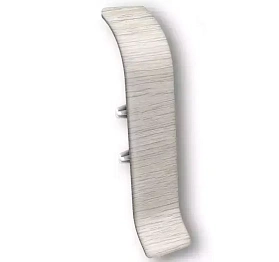 Соединитель для плинтуса Идеал Классик-85, К-П85-С 252 Ясень белый, 85мм