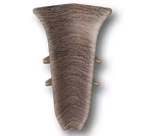 Угол внутренний для плинтуса Идеал Классик-70,К-П70-В 292 Орех миланский, 70 мм