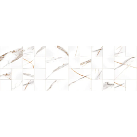 Плитка настенная Primavera Синьорина DC15-02 Декор 02 карвинг 30x90 (1.08м²/уп), 1 кв.м.