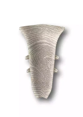 Угол внутренний для плинтуса Идеал Классик-70,К-П70-В 229 Дуб латте, 70 мм