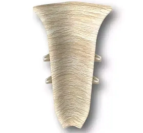 Угол внутренний для плинтуса Идеал Классик-85,К-П85-В 218 Дуб европейский, 85мм