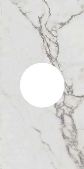 Декор Kerama Marazzi ID159 Коррер наборный белый глянцевый 30x60x0,9