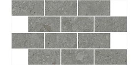 Декор Kerama Marazzi DD606120/MM Чеппо ди Гре мозаичный серый тёмный матовый обрезной 34,6x20x0,9