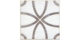 Вставка Kerama Marazzi STG/A405/1266H Амальфи орнамент коричневый 9,8x9,8x7