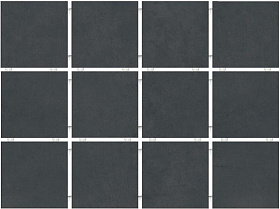 Керамическая плитка Kerama Marazzi 1291H Амальфи черный, полотно 29,8х39,8 из 12 частей 9,8x9,8x7, 1 кв.м.