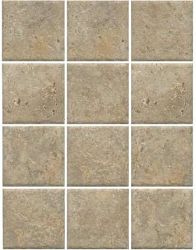 Керамогранит Kerama Marazzi Brick Plus Брюссель 9,8х9,8 из 12 частей 1324 бежевый матовый 29,8x39,8x0,7 (0.922 м²/уп), 1 кв.м.