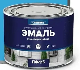 Эмаль ПФ-115 PROREMONTT, голубой, Л-С