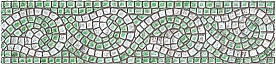 Бордюр Kerama Marazzi B1393/2000 Савойя зеленый 25x5,9