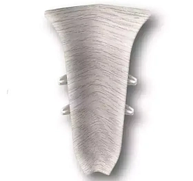 Угол внутренний для плинтуса Идеал Классик-85,К-П85-В 251 Ясень, 85мм