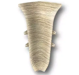 Угол внутренний для плинтуса Идеал Классик-70,К-П70-В 213 Дуб северный, 70 мм