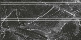 Плинтус Kerama Marazzi FMA034R Коррер чёрный глянцевый обрезной 30x15x1,7