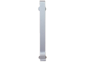 Соединитель Русский профиль ПВХ для алюминиевого плинтуса 60 мм, серебро