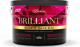 Краска интерьерная Parade DELUXE Brilliant Soft Sheen полуматовая, база C 2,7л