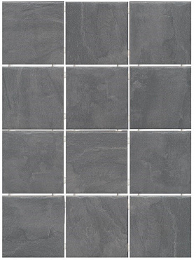 Керамическая плитка Kerama Marazzi 1300 Дегре серый темный, полотно 30х40 из 12 частей 9,9х9,9 9,9х9,9, 1 кв.м.