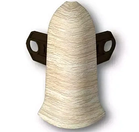 Угол наружный для плинтуса Идеал Классик-70, К-П70-Нк 218 Дуб европейский, 70 мм