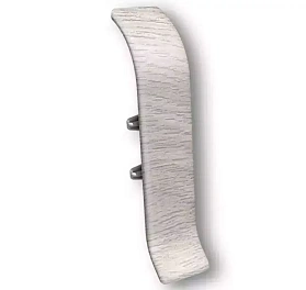 Соединитель для плинтуса Идеал Классик-70, К-П70-С 251 Ясень, 70мм