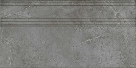Плинтус Kerama Marazzi FME031R Риальто серый тёмный глянцевый обрезной 20x40x1,6