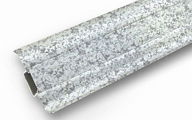 Напольный плинтус Идеал Классик К-П55п (пластиковый с кабель-каналом) 171 Камешки, 2200мм/55мм/22мм, 1 м.п.