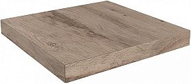 Ступень Kerama Marazzi DL501520R/GCD угловая клееная правая Про Вуд бежевый темный 33x33x0,9