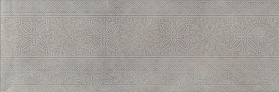 Декор Kerama Marazzi 13088R/3F Каталунья серый обрезной 30х89,5