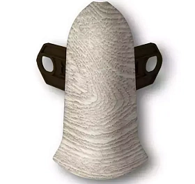 Угол наружный для плинтуса Идеал Классик-70, К-П70-Нк 229 Дуб латте, 70 мм