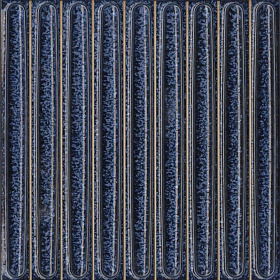 Декор чипсет Kerama Marazzi Марокканская коллекция Далия KMD2SOB004BN синий глянцевый 20x20x0,95