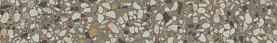 Подступенок Kerama Marazzi Тосканская коллекция Бричиола KM6060G0011RALT серый матовый обрезной 60x10,7x0,9
