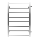 Полотенцесушитель водяной Terminus Вега П8 500х800, боковое, хром