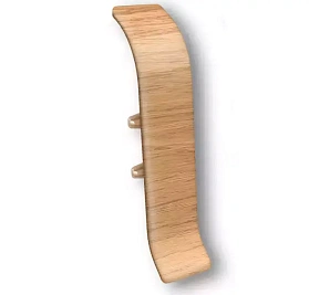 Соединитель для плинтуса Идеал Классик-70, К-П70-С 201 Дуб, 70мм