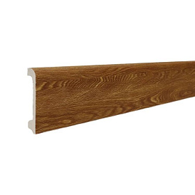 Напольный плинтус ТД Меридиан P2-132 гладкий, 15х80х2400 мм, 1 м.п.