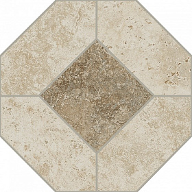 Керамогранит Kerama Marazzi Brick Plus Брюссель SG244300N бежевый светлый матовый 24x24x0,7 (1.09 м²/уп), 1 кв.м.