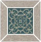 Вставка Kerama Marazzi ID152 Тровазо наборный серый матовый 13x13x0,9