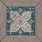 Вставка Kerama Marazzi ID62 Меранти пепельный мозаичный 13х13х11