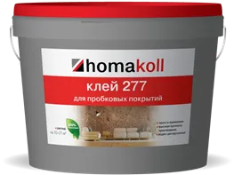 Клей для пробки Homakoll 277 (4,2 кг) водно-дисперсионный, Морозостойкий